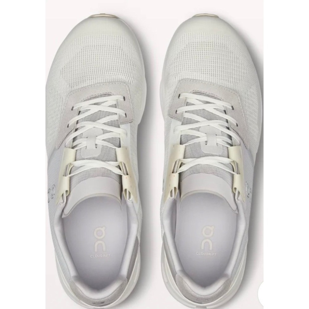 On Clouddrift Womens White Frost Running Walking Shoes 87.98116 US 10 - Picture 3 of 12